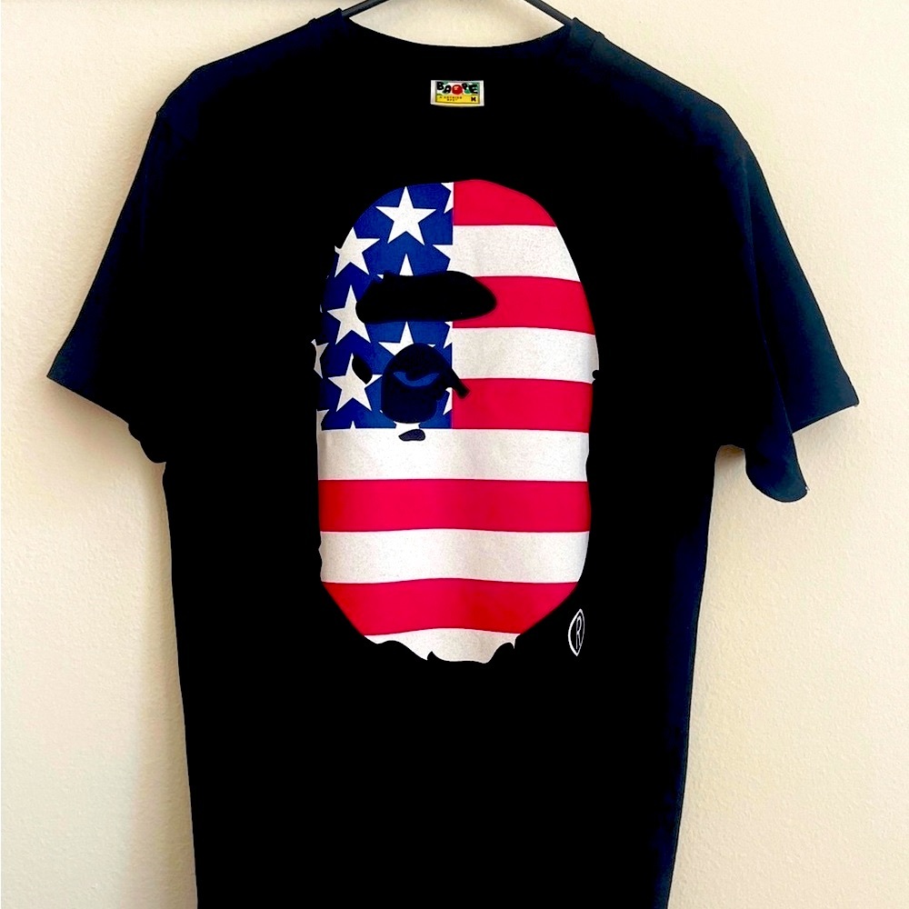 Bape American Flag Tee